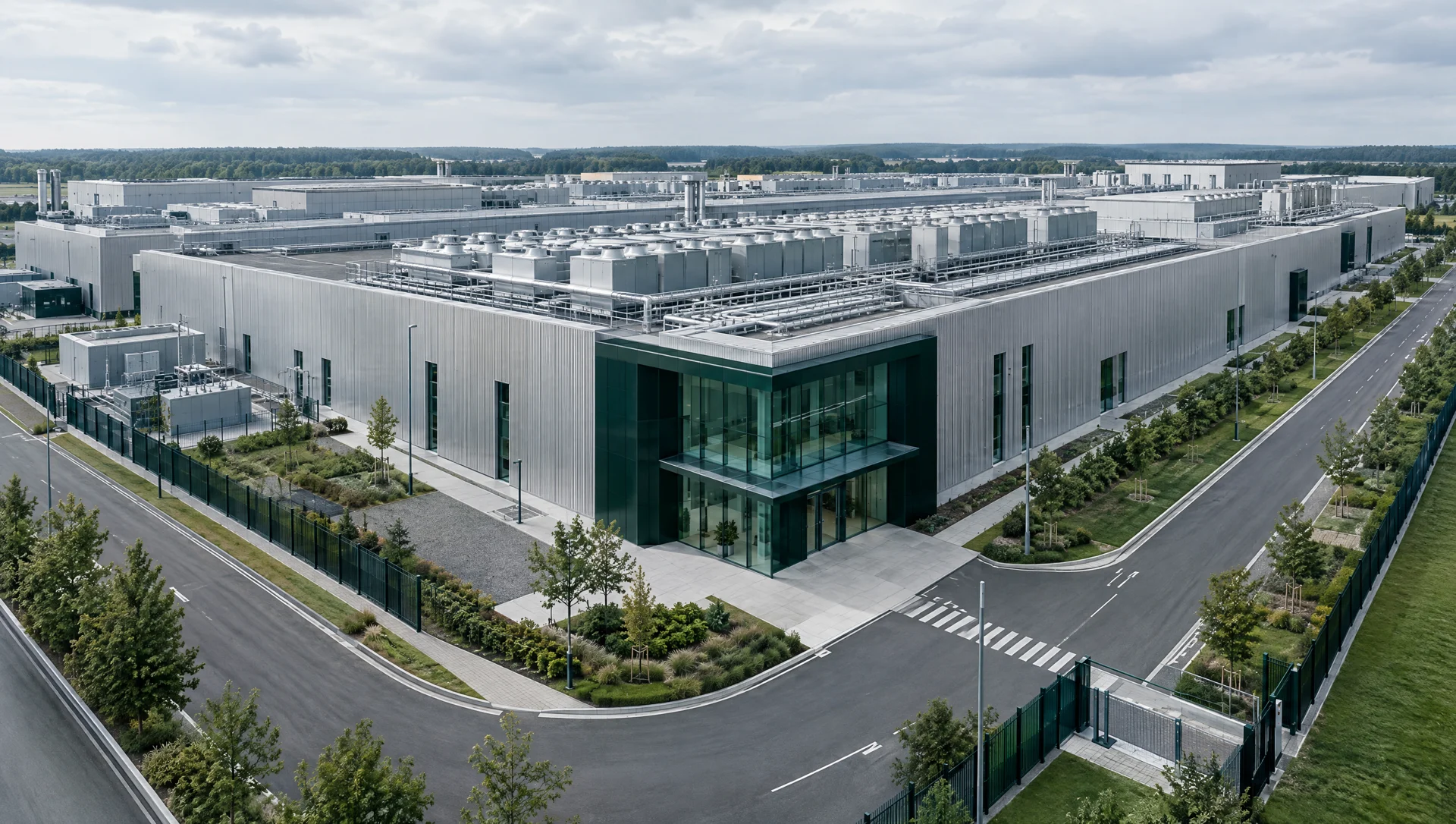 Conceptual data centers infrastructure